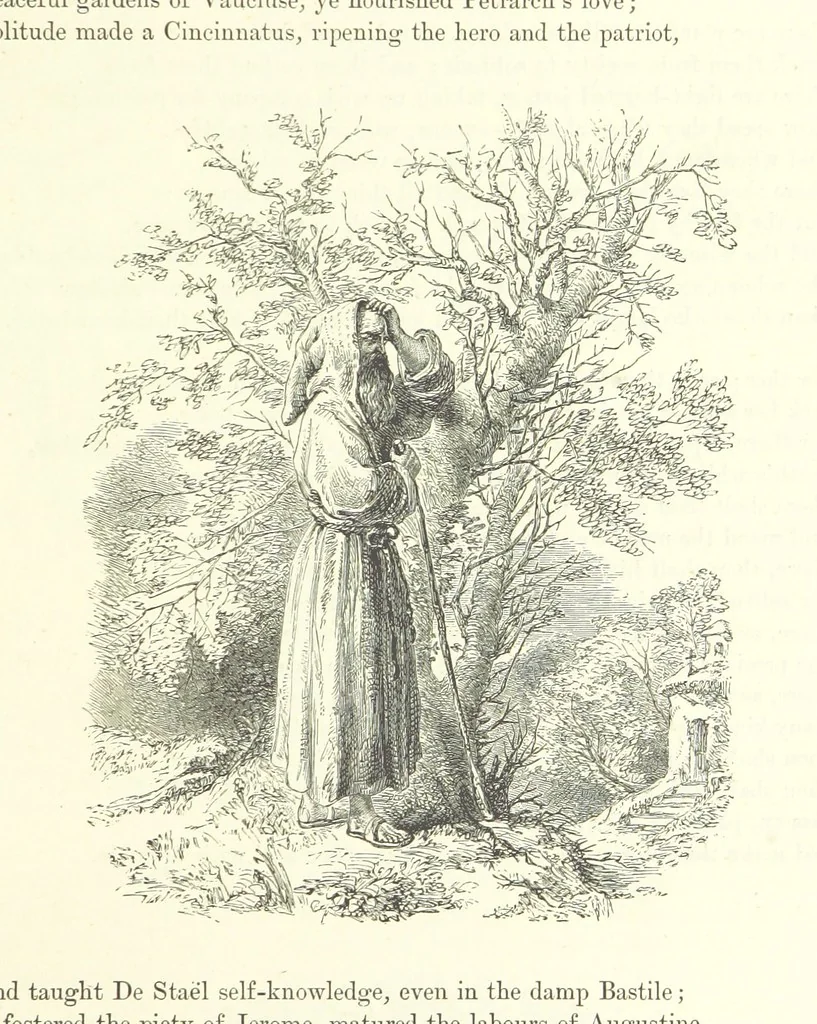 An illustration from Proverbial Philosophy in four series; now first complete, etc, 1881, leaf 251
