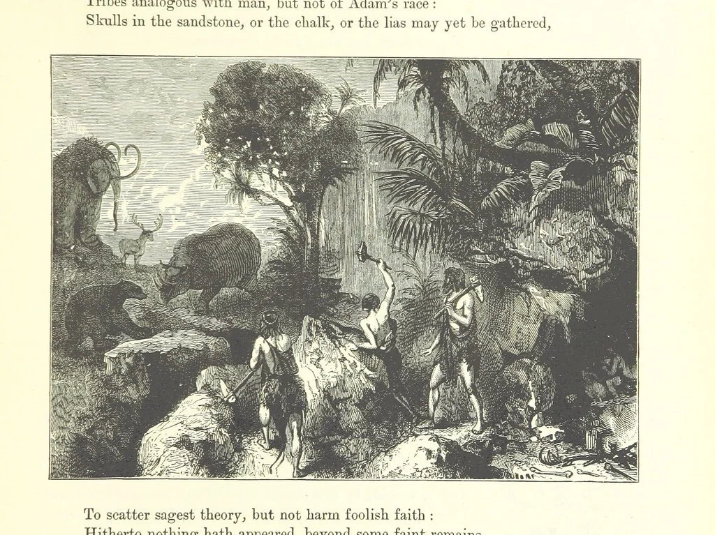An illustration from Proverbial Philosophy in four series; now first complete, etc, 1881, leaf 267