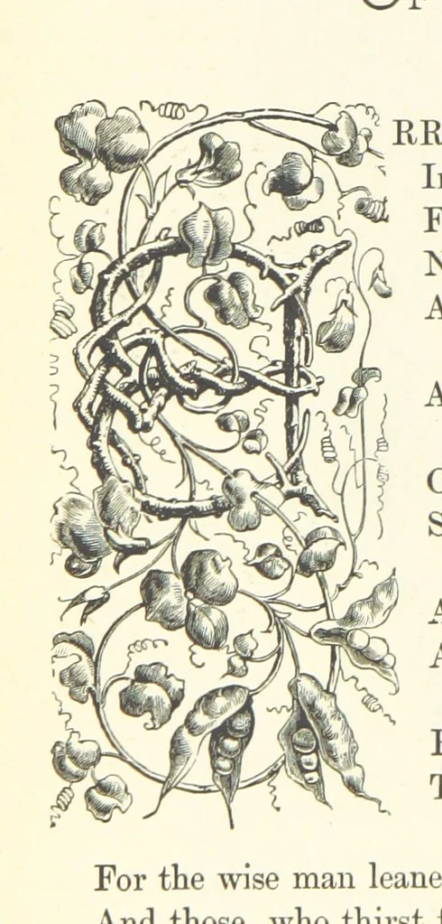 An illustration from Proverbial Philosophy in four series; now first complete, etc, 1881, leaf 28