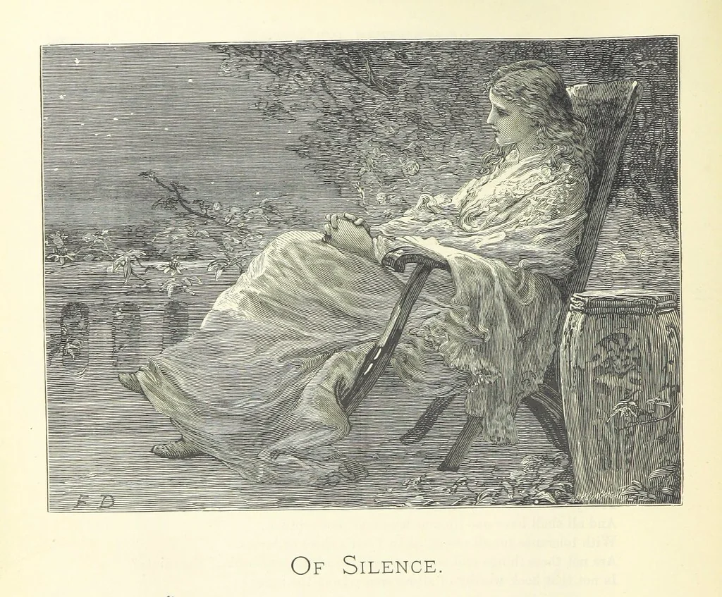An illustration from Proverbial Philosophy in four series; now first complete, etc, 1881, leaf 284