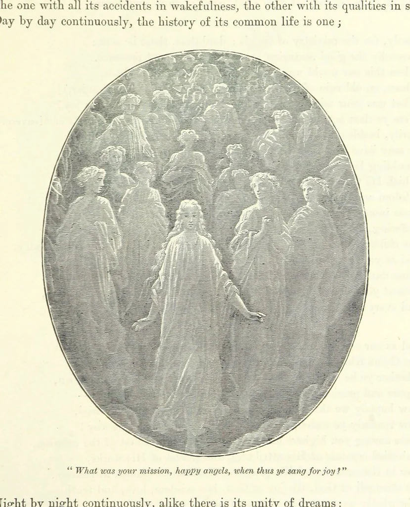 An illustration from Proverbial Philosophy in four series; now first complete, etc, 1881, leaf 291