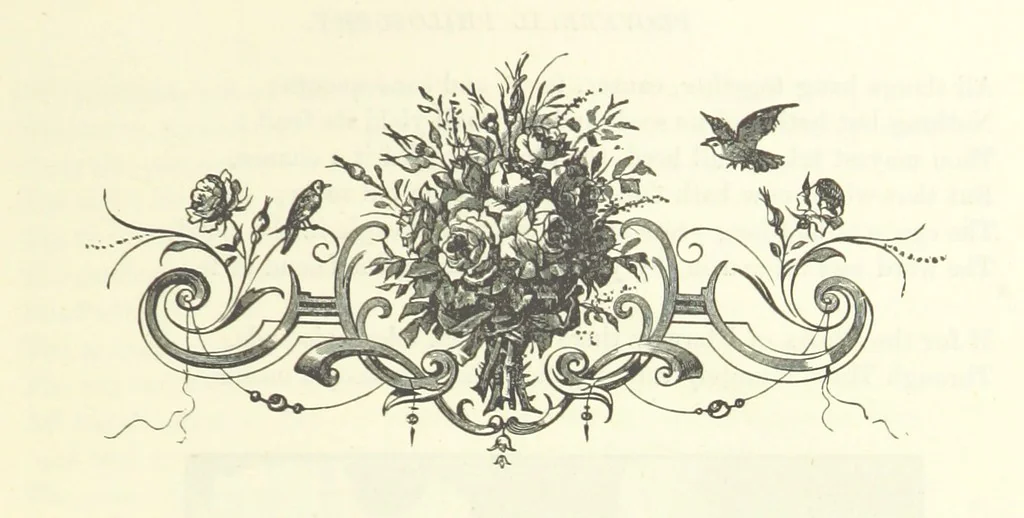 An illustration from Proverbial Philosophy in four series; now first complete, etc, 1881, leaf 297
