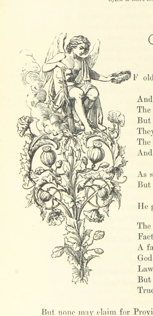 An illustration from Proverbial Philosophy in four series; now first complete, etc, 1881, leaf 300