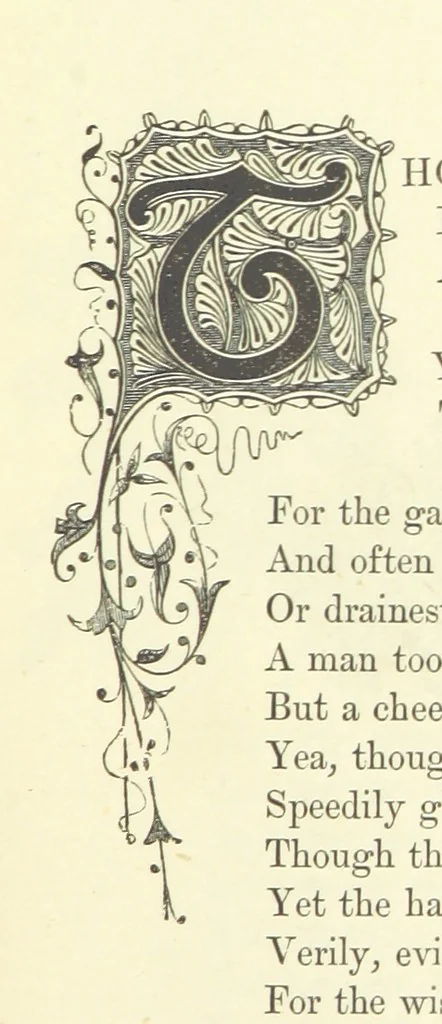 An illustration from Proverbial Philosophy in four series; now first complete, etc, 1881, leaf 31