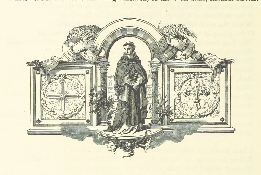 An illustration from Proverbial Philosophy in four series; now first complete, etc, 1881, leaf 314