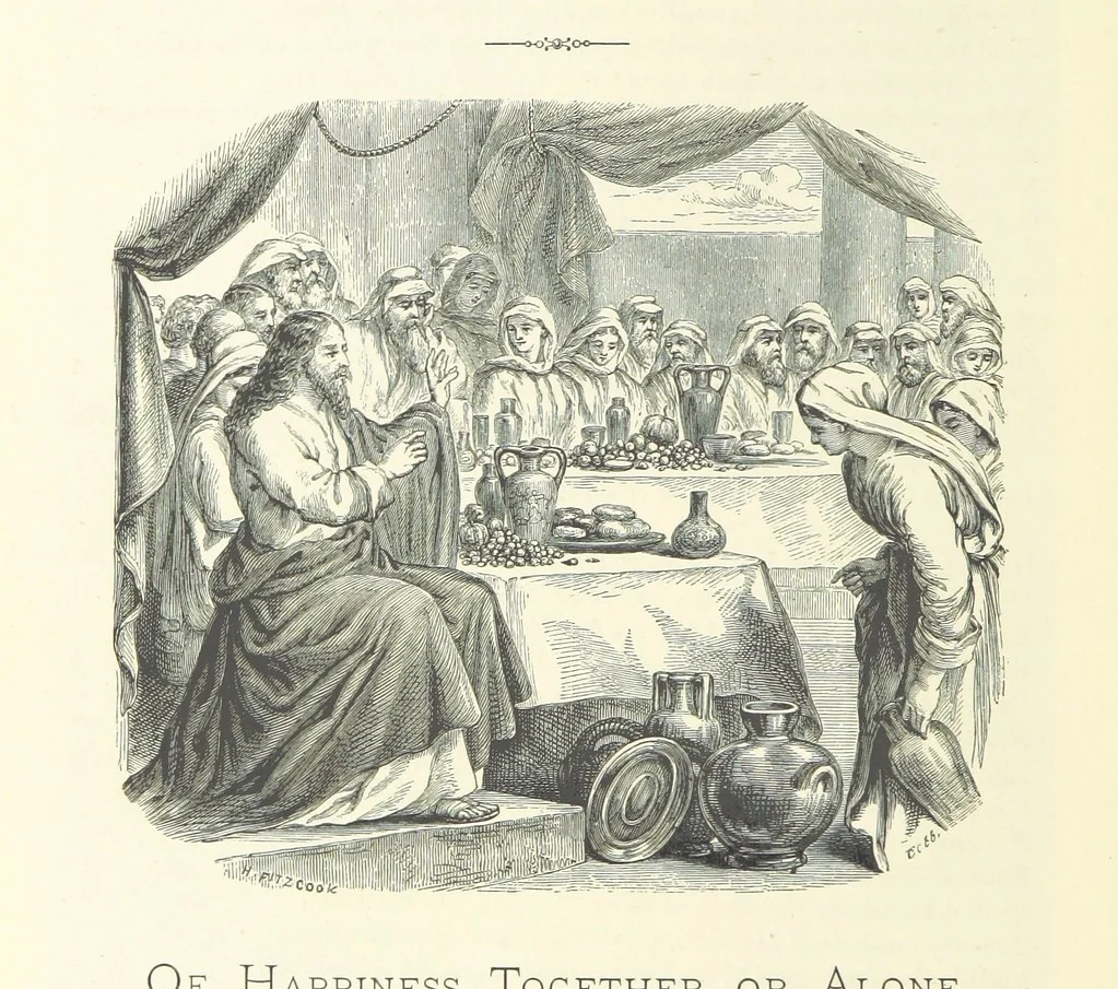 An illustration from Proverbial Philosophy in four series; now first complete, etc, 1881, leaf 326