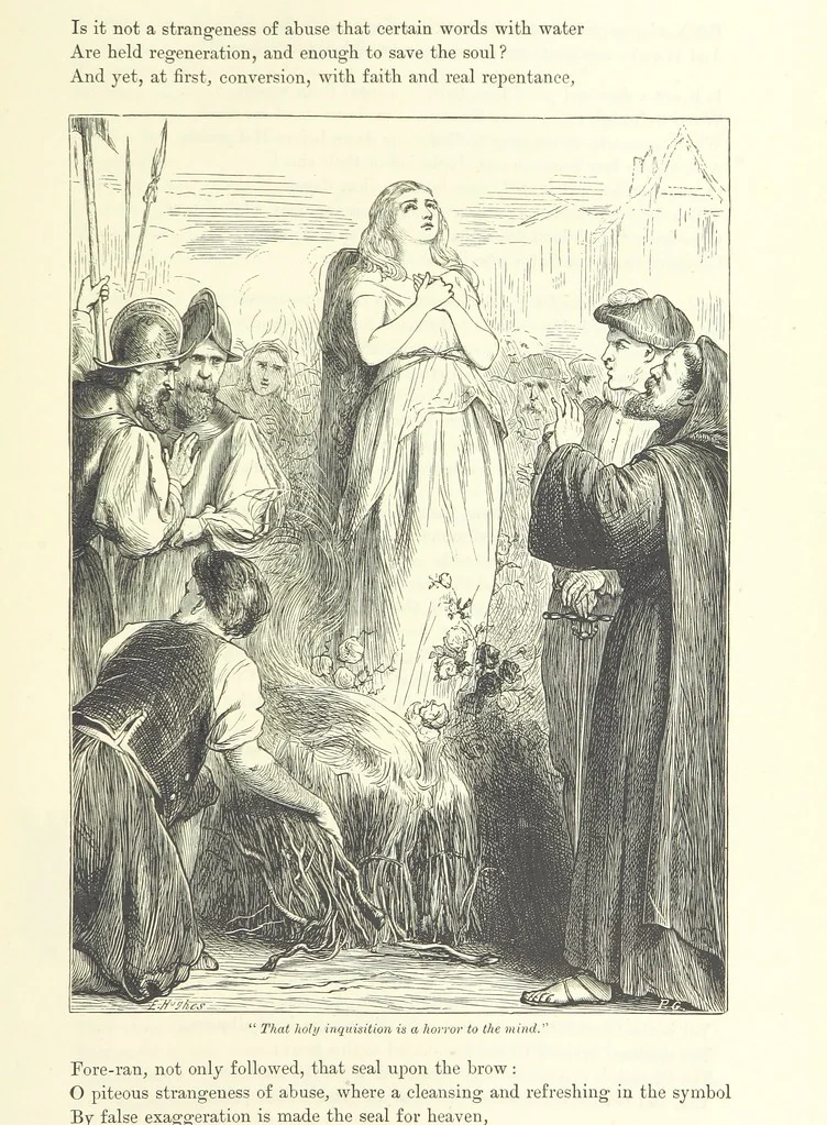 An illustration from Proverbial Philosophy in four series; now first complete, etc, 1881, leaf 385