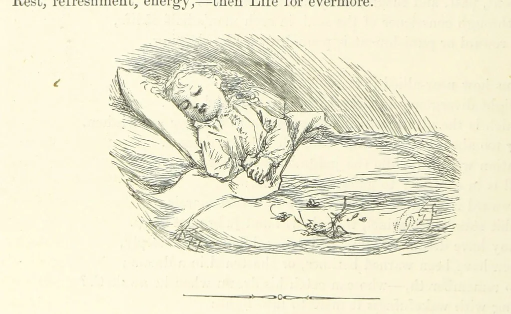 An illustration from Proverbial Philosophy in four series; now first complete, etc, 1881, leaf 394