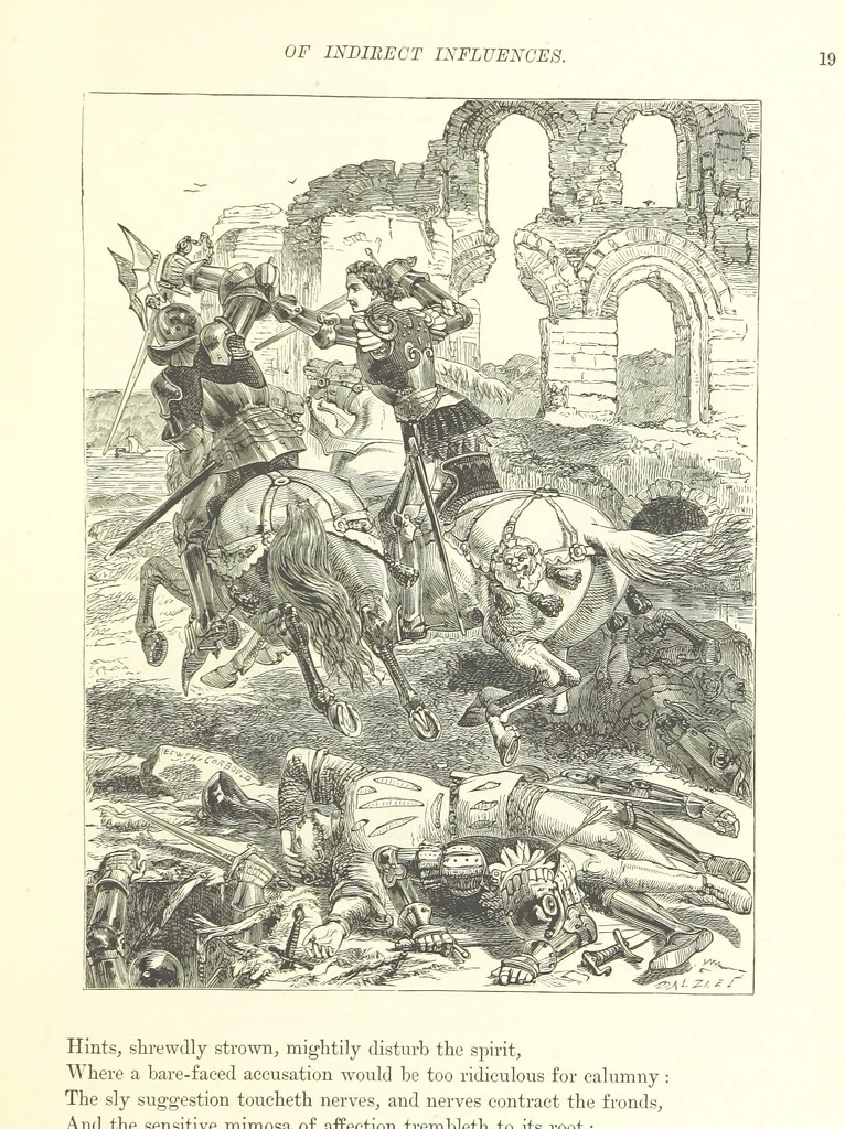 An illustration from Proverbial Philosophy in four series; now first complete, etc, 1881, leaf 41