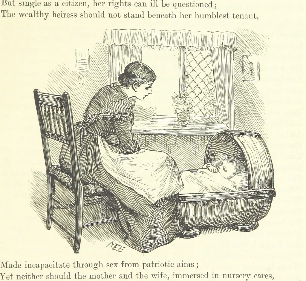 An illustration from Proverbial Philosophy in four series; now first complete, etc, 1881, leaf 413