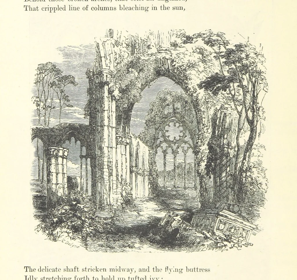 An illustration from Proverbial Philosophy in four series; now first complete, etc, 1881, leaf 42