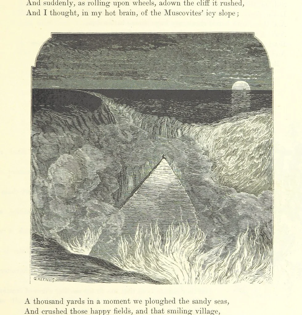 An illustration from Proverbial Philosophy in four series; now first complete, etc, 1881, leaf 49