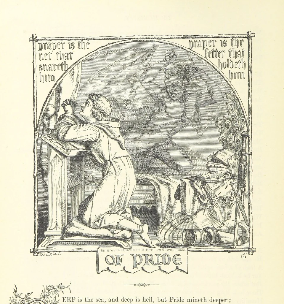An illustration from Proverbial Philosophy in four series; now first complete, etc, 1881, leaf 62