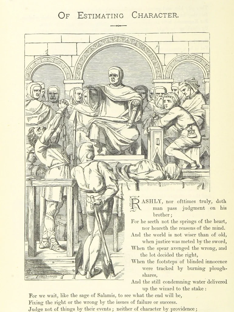 An illustration from Proverbial Philosophy in four series; now first complete, etc, 1881, leaf 66