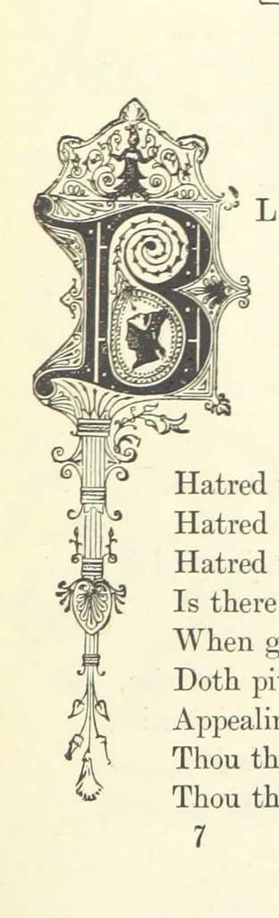 An illustration from Proverbial Philosophy in four series; now first complete, etc, 1881, leaf 71