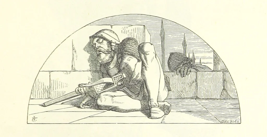 An illustration from Proverbial Philosophy in four series; now first complete, etc, 1881, leaf 71