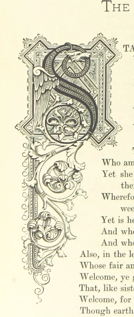 An illustration from Proverbial Philosophy in four series; now first complete, etc, 1881, leaf 88