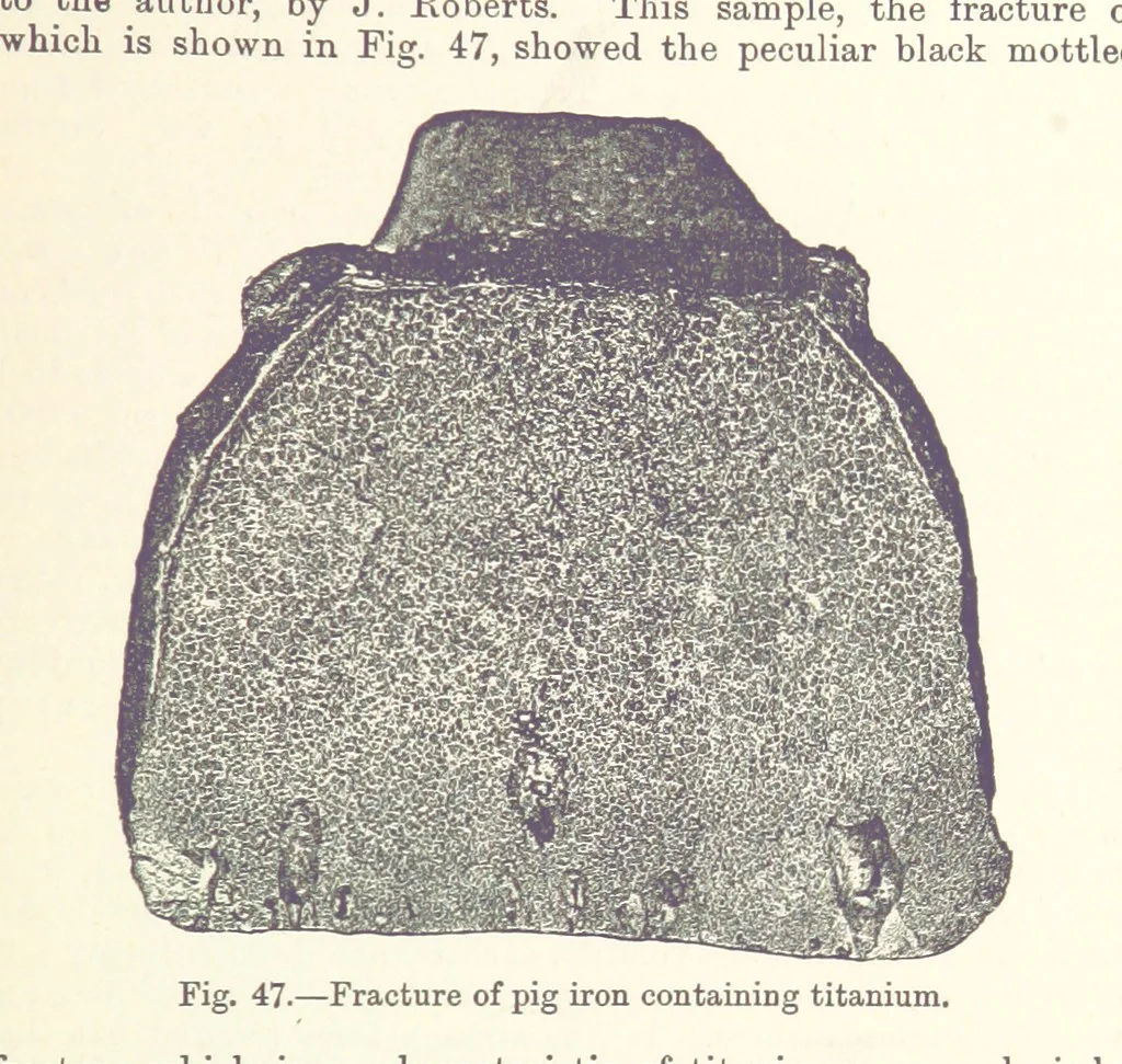 An illustration from The Metallurgy of Iron and Steel ... vol. I. The Metallurgy of Iron, 1895, leaf 229
