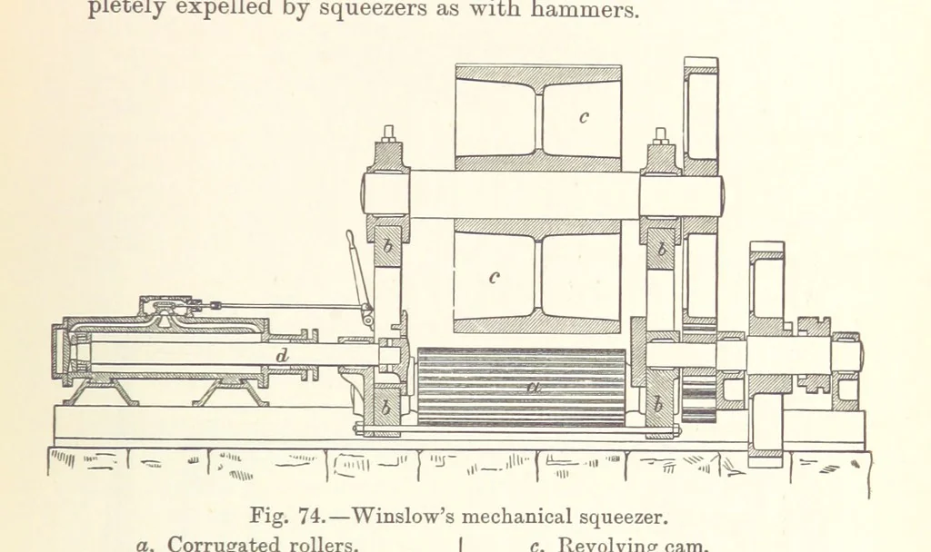 An illustration from The Metallurgy of Iron and Steel ... vol. I. The Metallurgy of Iron, 1895, leaf 337