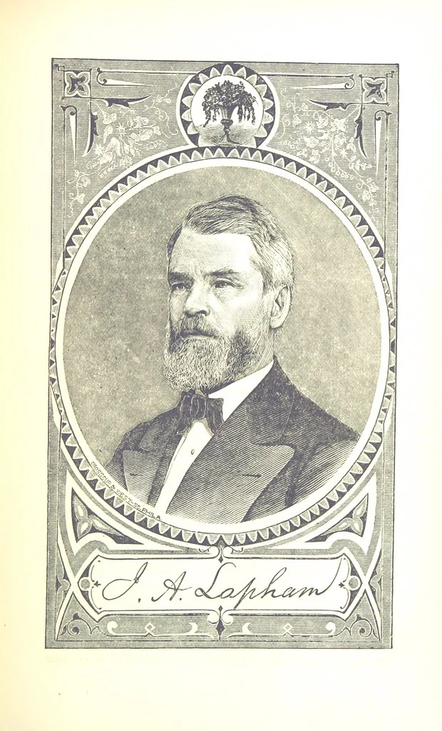 An illustration from An Illustrated History of the State of Wisconsin, etc, 1875, leaf 141