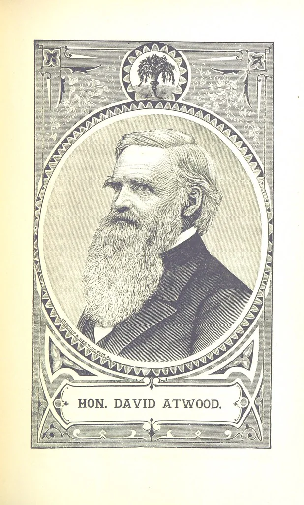 An illustration from An Illustrated History of the State of Wisconsin, etc, 1875, leaf 267