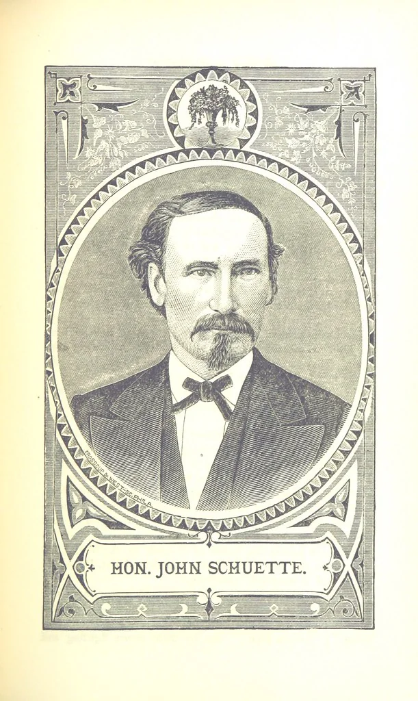 An illustration from An Illustrated History of the State of Wisconsin, etc, 1875, leaf 459