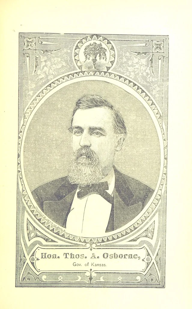 An illustration from A New Centennial History of the State of Kansas, etc, 1876, leaf 139