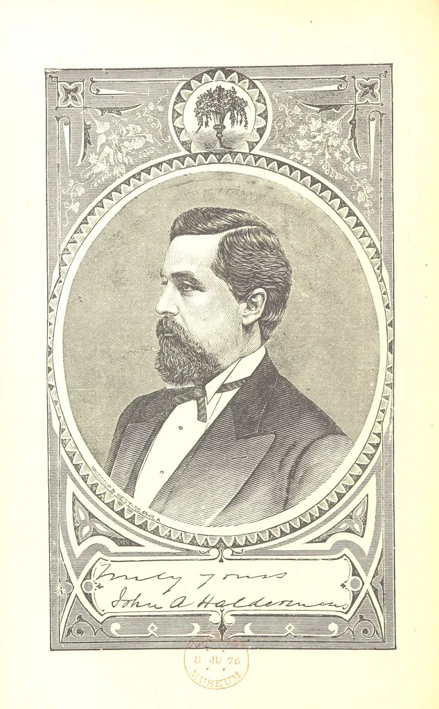 An illustration from A New Centennial History of the State of Kansas, etc, 1876, leaf 140