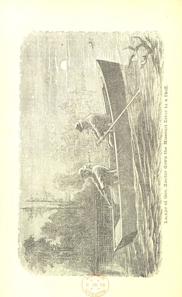 An illustration from A New Centennial History of the State of Kansas, etc, 1876, leaf 158