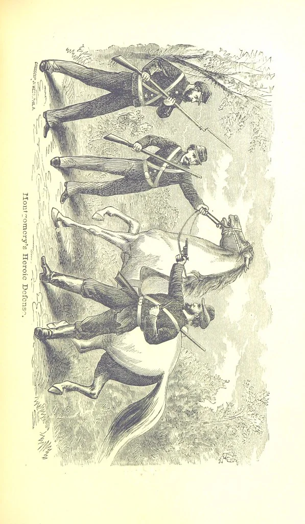 An illustration from A New Centennial History of the State of Kansas, etc, 1876, leaf 309
