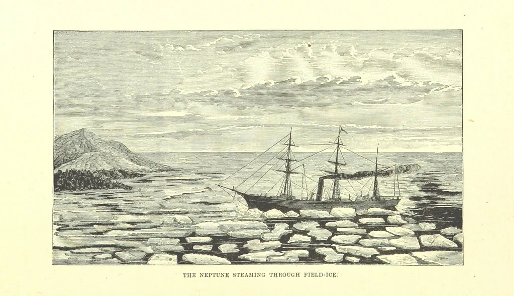 An illustration from Our North Land: being a full account of the Canadian North-West and Hudson's Bay Route, together with a narrative of the experiences of the Hudson's Bay Expedition of 1884 ... Illustrated, etc, 1885, leaf 109