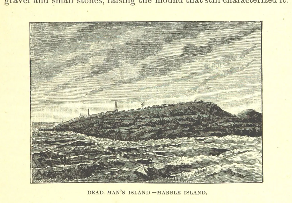 An illustration from Our North Land: being a full account of the Canadian North-West and Hudson's Bay Route, together with a narrative of the experiences of the Hudson's Bay Expedition of 1884 ... Illustrated, etc, 1885, leaf 123
