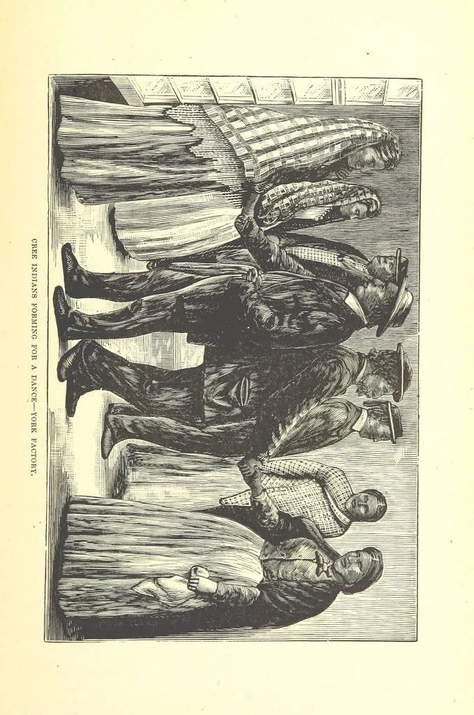 An illustration from Our North Land: being a full account of the Canadian North-West and Hudson's Bay Route, together with a narrative of the experiences of the Hudson's Bay Expedition of 1884 ... Illustrated, etc, 1885, leaf 161