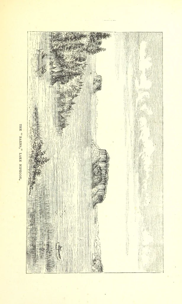 An illustration from Our North Land: being a full account of the Canadian North-West and Hudson's Bay Route, together with a narrative of the experiences of the Hudson's Bay Expedition of 1884 ... Illustrated, etc, 1885, leaf 371
