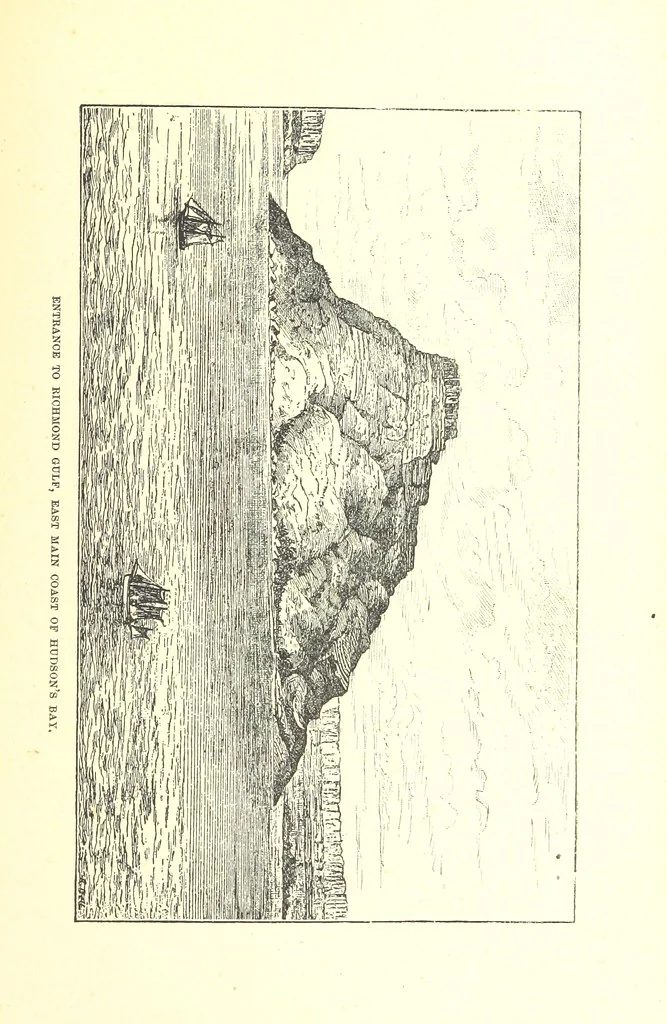 An illustration from Our North Land: being a full account of the Canadian North-West and Hudson's Bay Route, together with a narrative of the experiences of the Hudson's Bay Expedition of 1884 ... Illustrated, etc, 1885, leaf 379