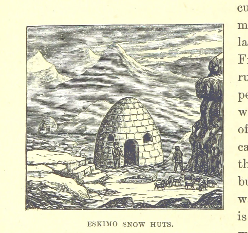 An illustration from Our North Land: being a full account of the Canadian North-West and Hudson's Bay Route, together with a narrative of the experiences of the Hudson's Bay Expedition of 1884 ... Illustrated, etc, 1885, leaf 66