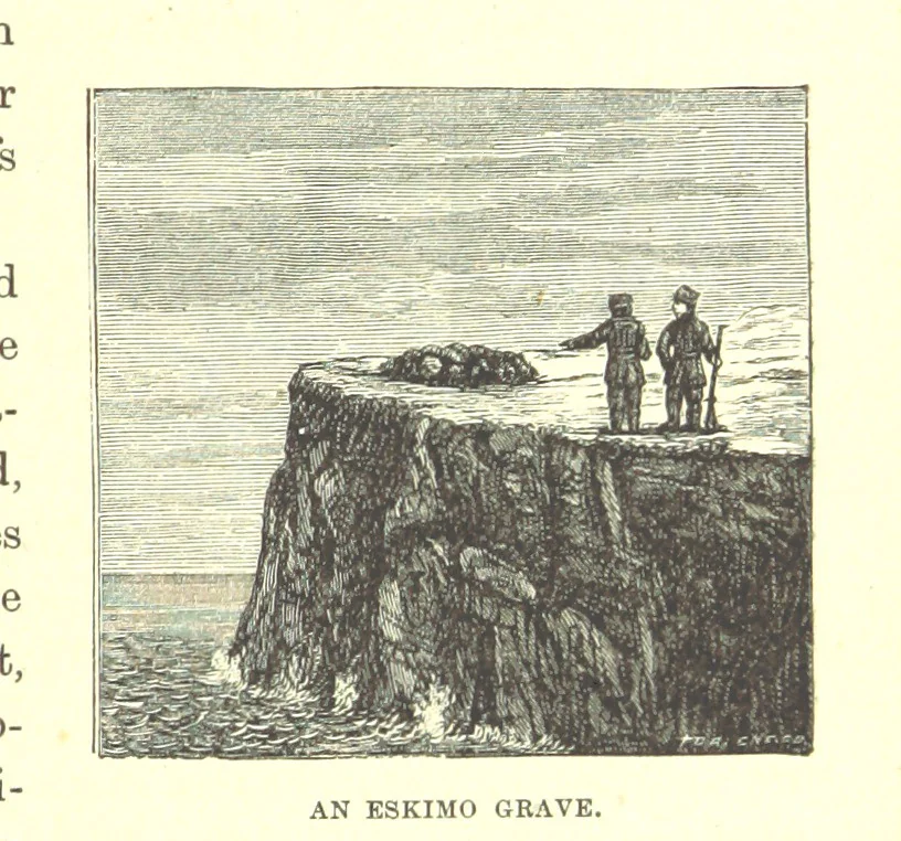 An illustration from Our North Land: being a full account of the Canadian North-West and Hudson's Bay Route, together with a narrative of the experiences of the Hudson's Bay Expedition of 1884 ... Illustrated, etc, 1885, leaf 69