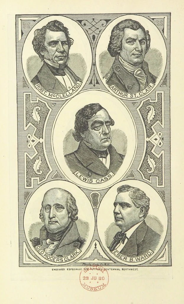 An illustration from The Centennial Northwest. An illustrated history of the Northwest, ... to the present time, etc, 1876, leaf 370