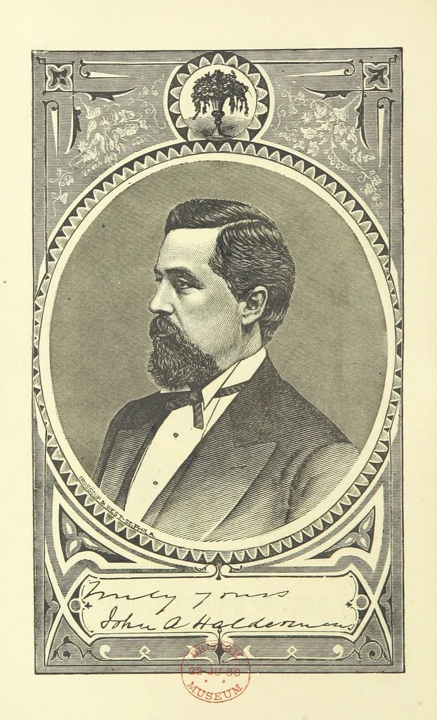 An illustration from The Centennial Northwest. An illustrated history of the Northwest, ... to the present time, etc, 1876, leaf 574