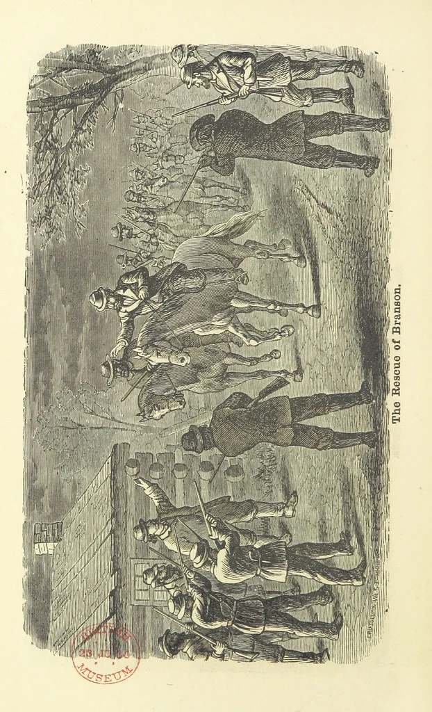 An illustration from The Centennial Northwest. An illustrated history of the Northwest, ... to the present time, etc, 1876, leaf 694