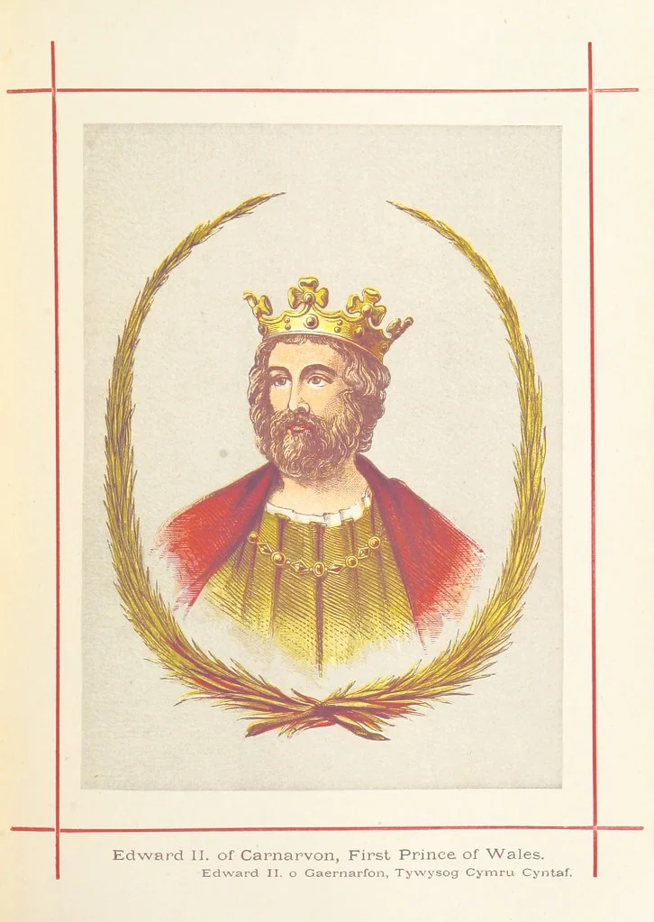 An illustration from A History of England for the Young, 1872, leaf 239