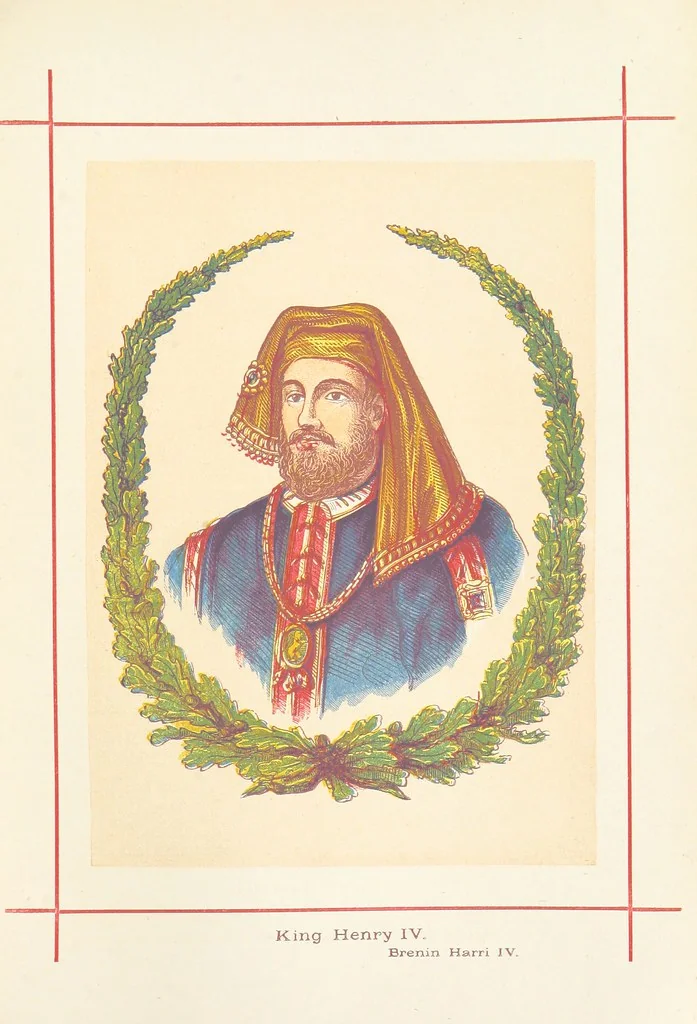 An illustration from A History of England for the Young, 1872, leaf 333