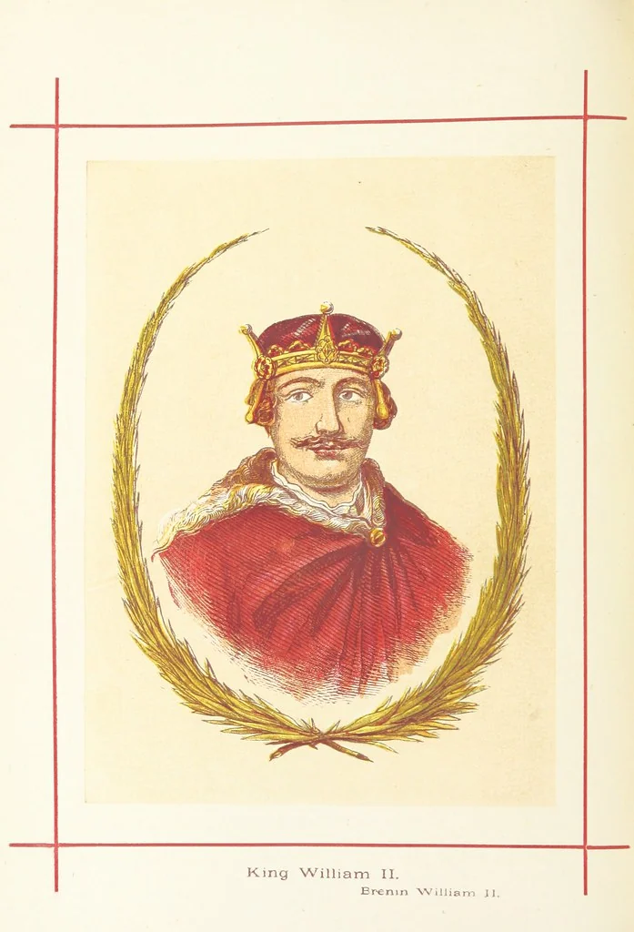 An illustration from A History of England for the Young, 1872, leaf 74