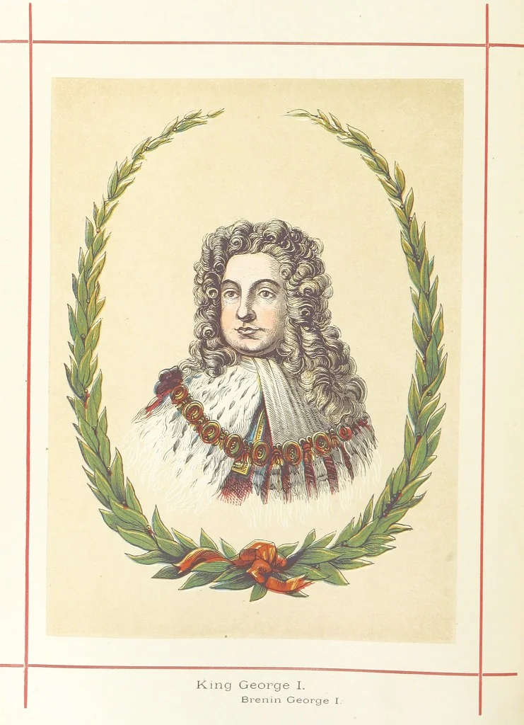 An illustration from A History of England for the Young, 1872, leaf 258