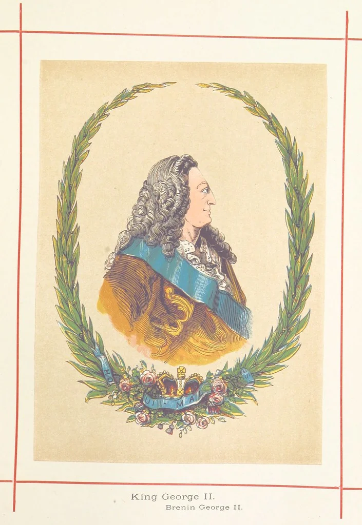 An illustration from A History of England for the Young, 1872, leaf 269