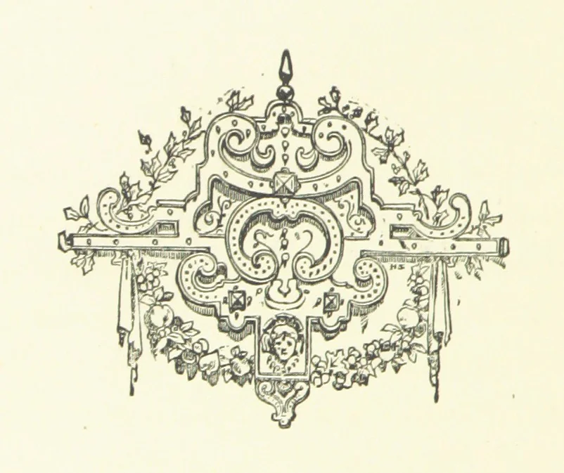 An illustration from The Diamond Rose: a life of love and duty, 1890, leaf 198