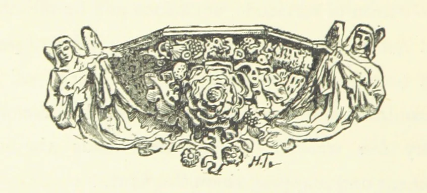 An illustration from The Diamond Rose: a life of love and duty, 1890, leaf 212