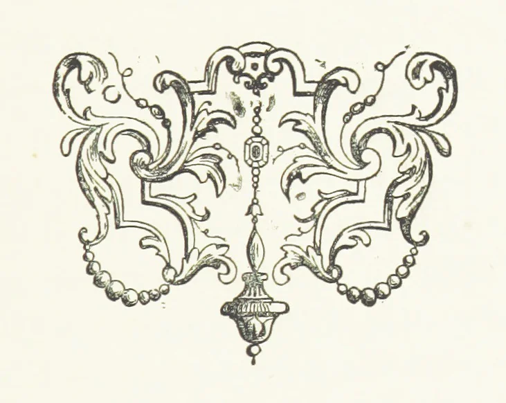 An illustration from The Diamond Rose: a life of love and duty, 1890, leaf 377