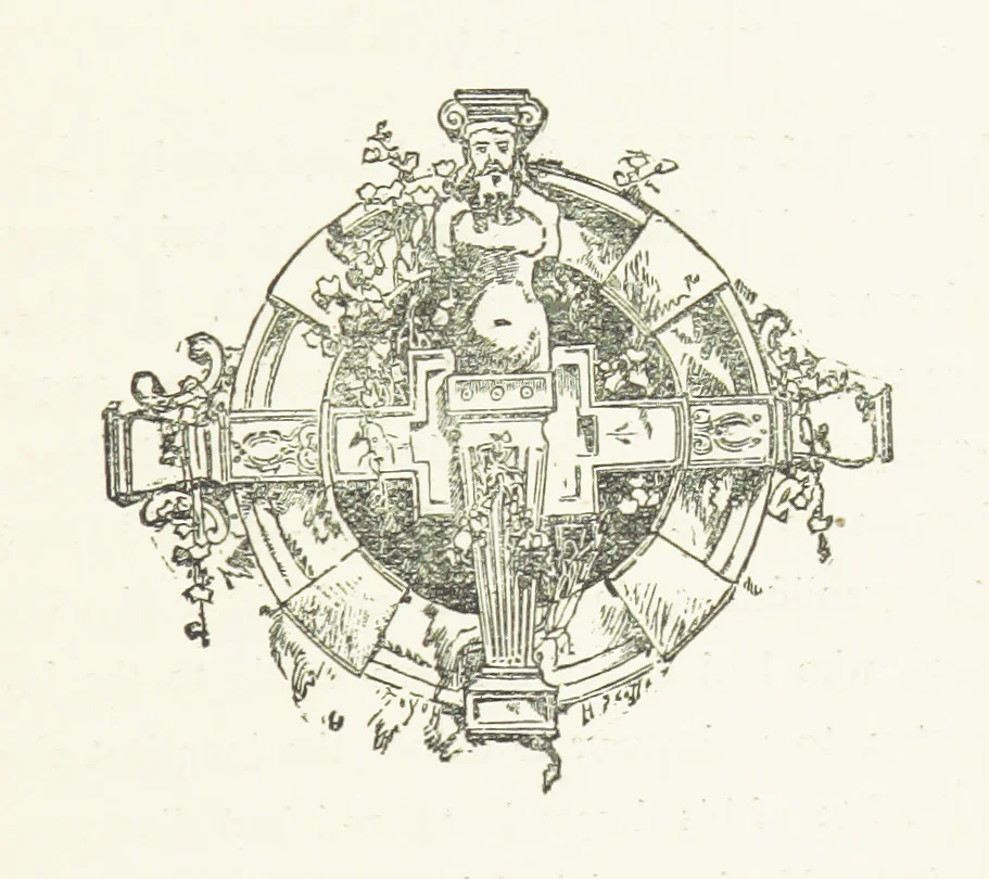 An illustration from The Diamond Rose: a life of love and duty, 1890, leaf 393