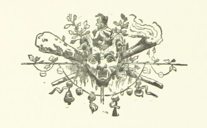 An illustration from A Hero of a Hundred Fights. [A novel, 1890, leaf 178